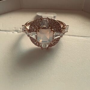 “ The Fearless Ring “ Lab-created Moonstone ring Size 7